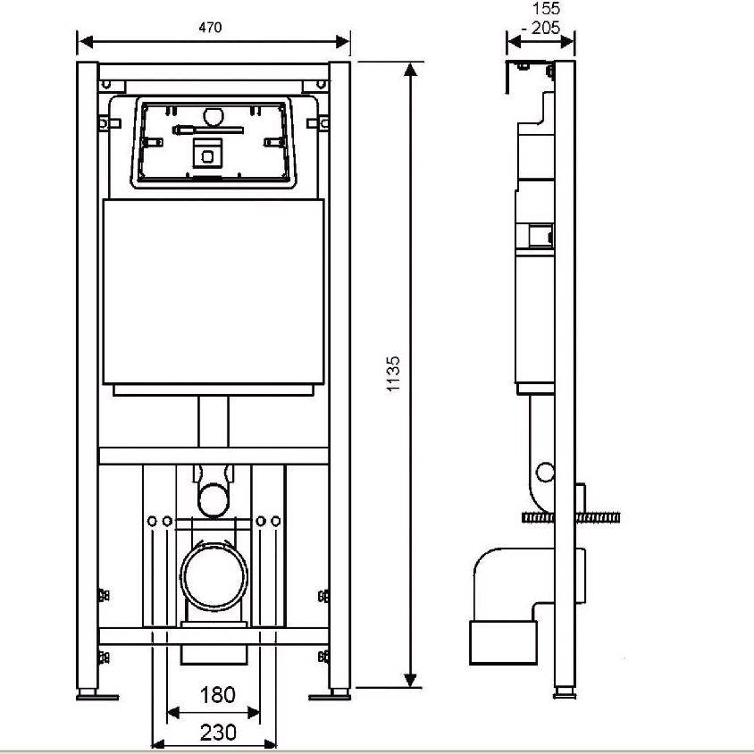 oppakken Doodskaak Prik Burda WC-element met Geberit inbouwreservoir UP320 - Voordelig Design  Sanitair