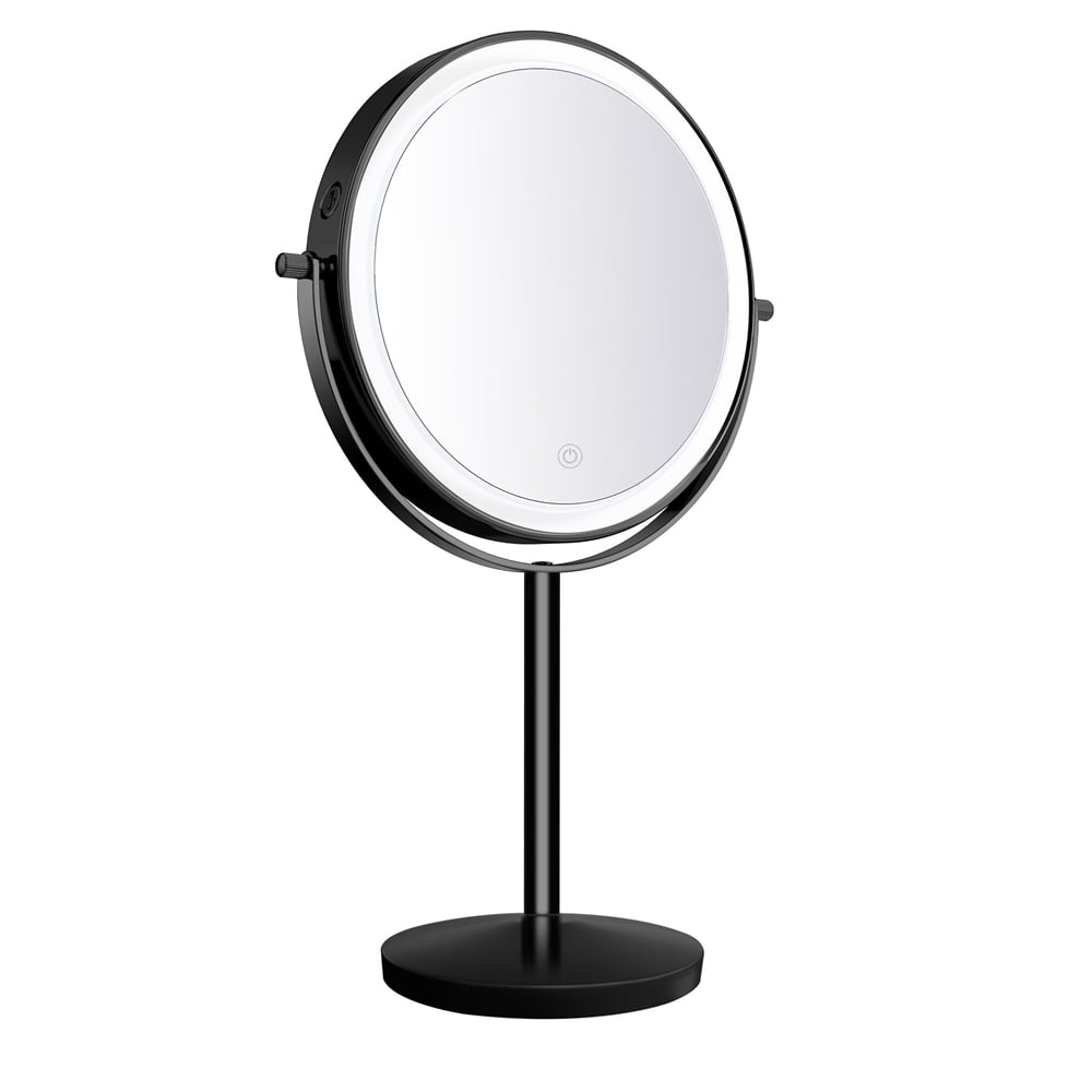 Make-up spiegel staand 5x vergrotend met dimbare LED verlichting
